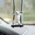 Cute Cat on Branch Car Rearview Mirror Pendant
