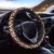 Giraffe Print Car Steering Wheel Cover
