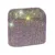 Luxurious Rhinestone Car Trash Bin – Pressing Type Square Storage Bucket